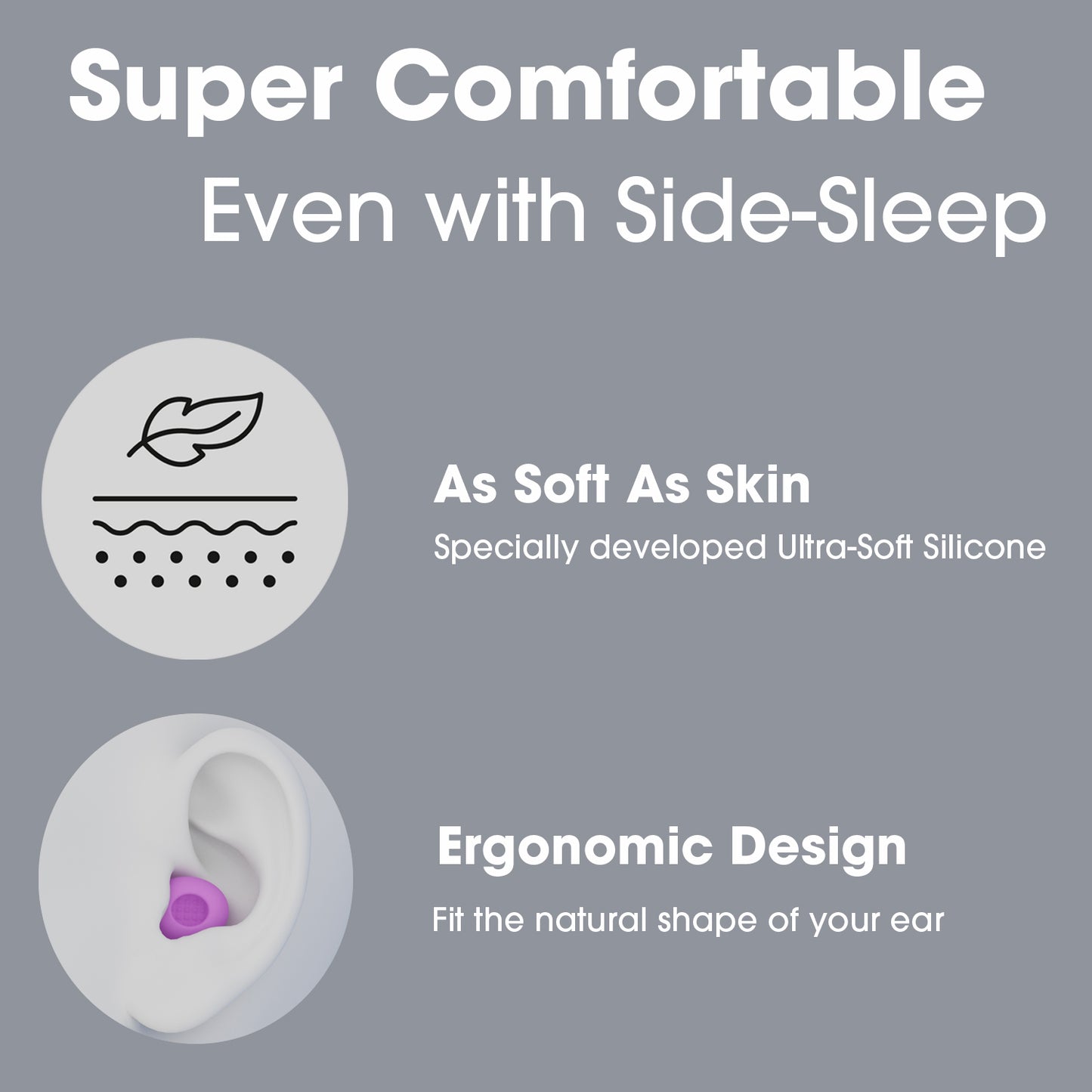 Silence Earplugs - Lavender Dream