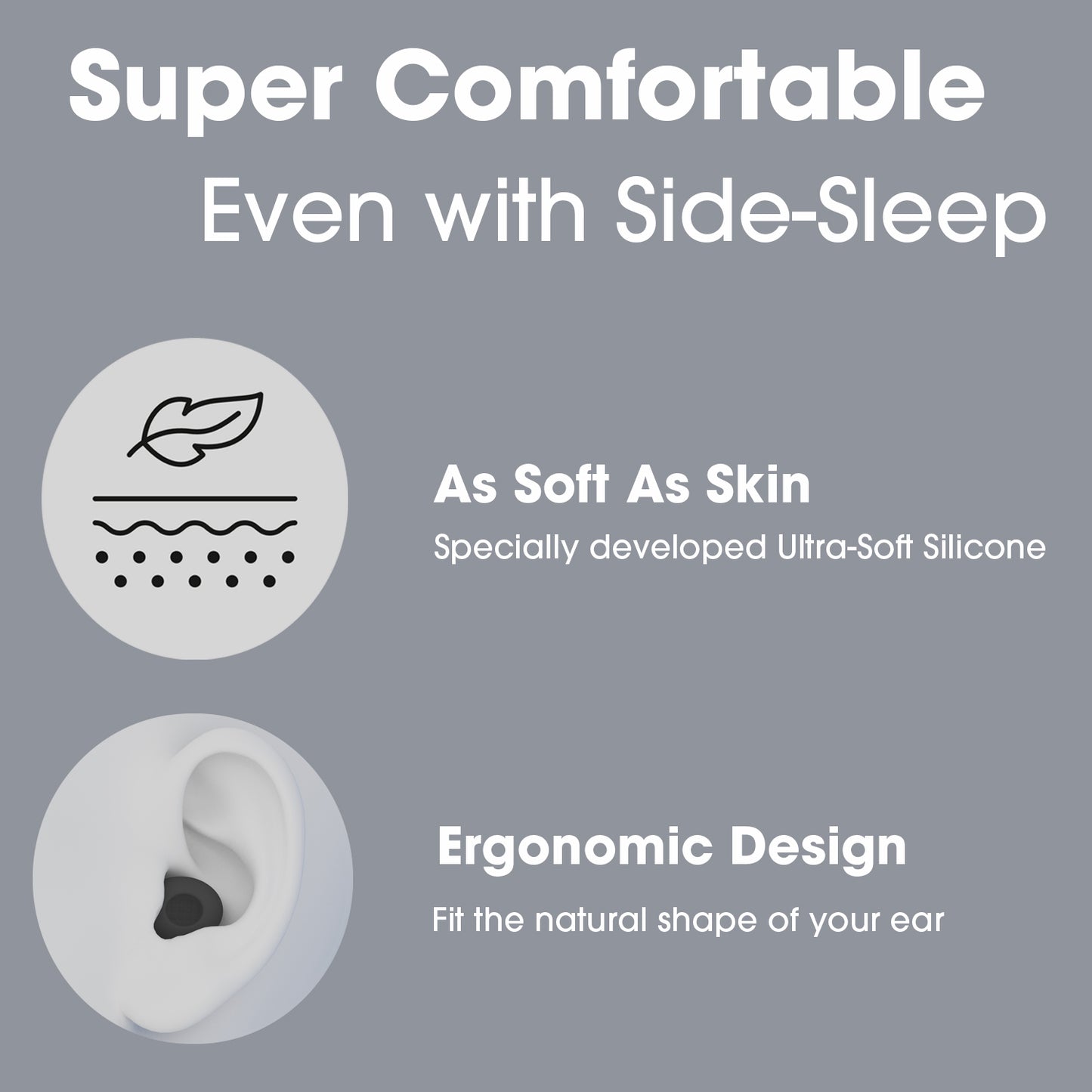 Silence Earplugs - Eclipse Black