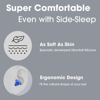 Silence Earplugs - Serenity Blue