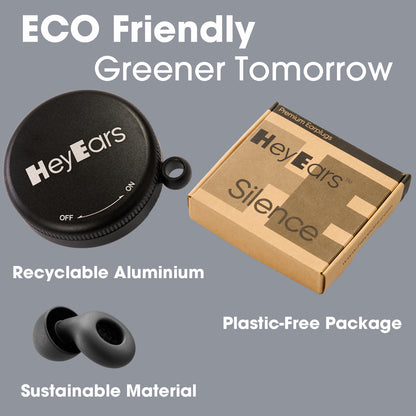 Silence Earplugs - Eclipse Black