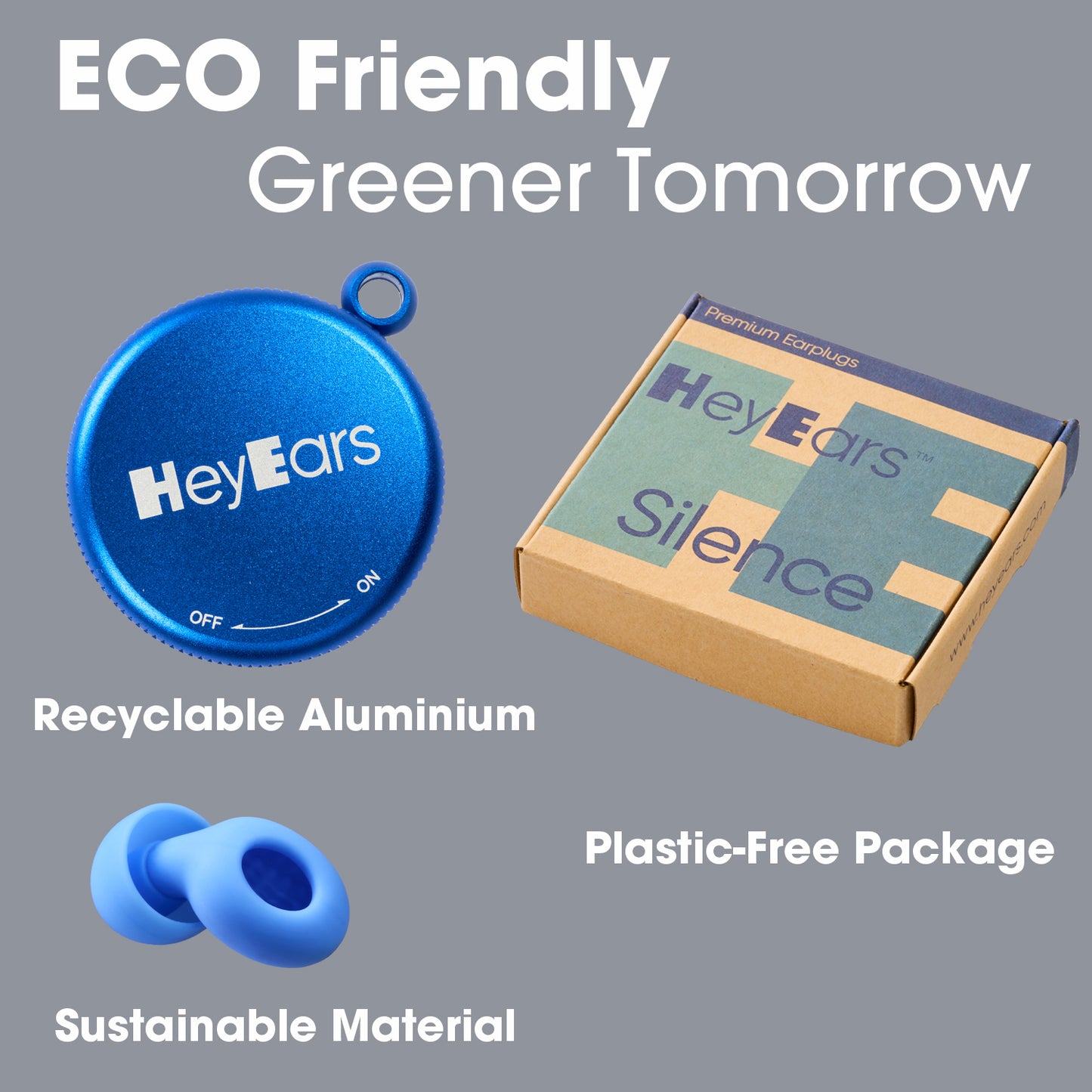 Silence Earplugs - Serenity Blue